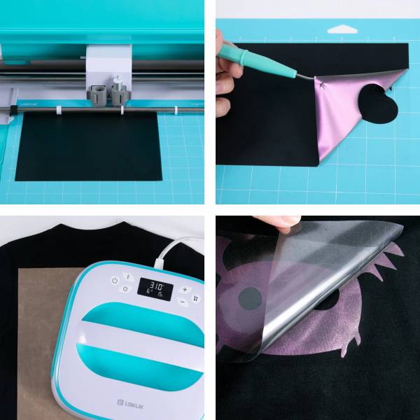 LOKLiK heat transfer vinyl "Chameleon" 30.5 x 90 cm