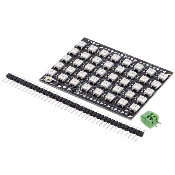 WS2812 8x5 LED shield for Arduino UNO