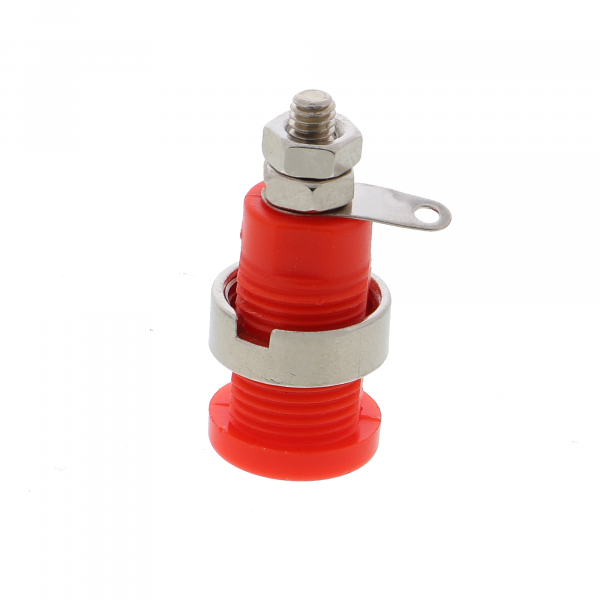 Produktbild von SEB 2610 F4.8 GN 4mm Bananenbuchse – Vergoldet, 25A, 1kV DC, Schraubbar – HIRSCHMANN Qualität