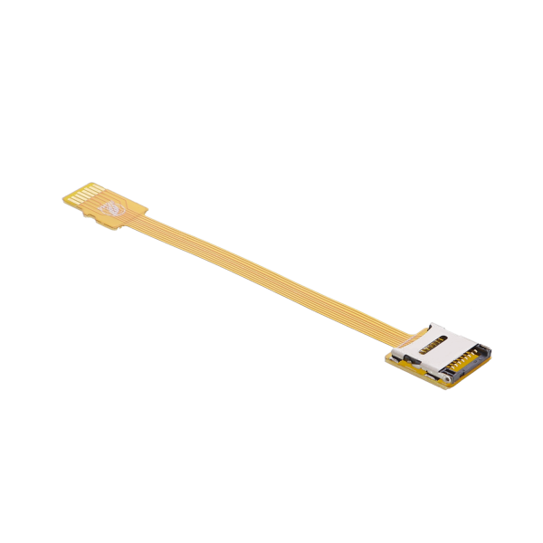 Câble d'extension Micro SD (TF/TF) avec contacts plaqués or