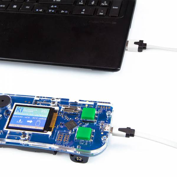 Kitronik ARCADE para MakeCode Arcade Editor