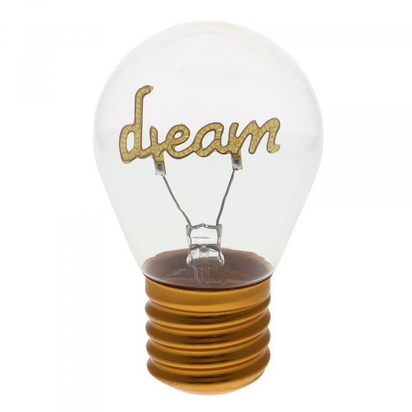 LED Deko Lampe / Glühbirne aufladbar per USB - verschiedene Motive