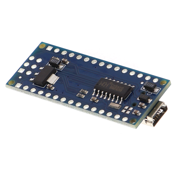 Funduino NANO R3 - CH340 chip - unsoldered