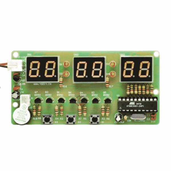 Soldering exercise - Digital clock / alarm clock 6 bit (SFT-CK302)