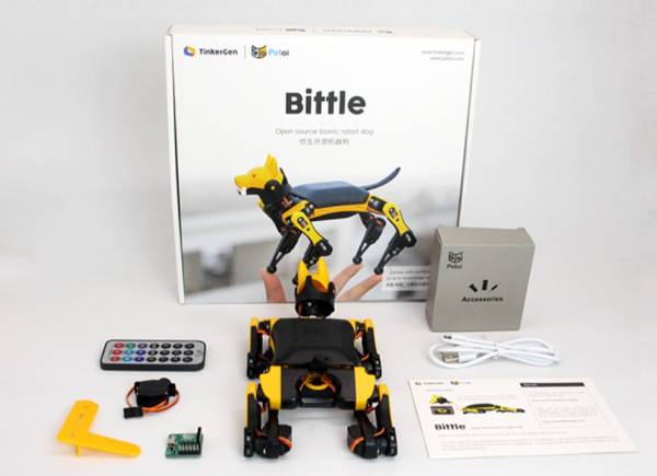 Robot dog "Bittle" from Tinkergen/Petoi (open source)