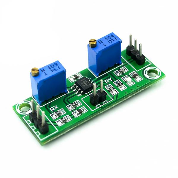 LM358 Amplificador operacional doble en PCB