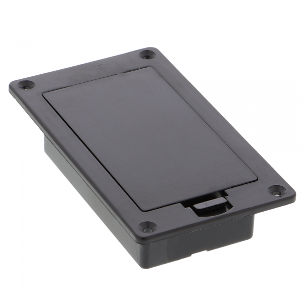 Battery compartment - 2x AA (3V), internal / housing mounting with cover