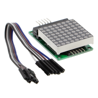8x8 LED-Matrix mit MAX7219 Treiberplatine 8x8 LED-Matrix mit MAX7219 Treiberplatine