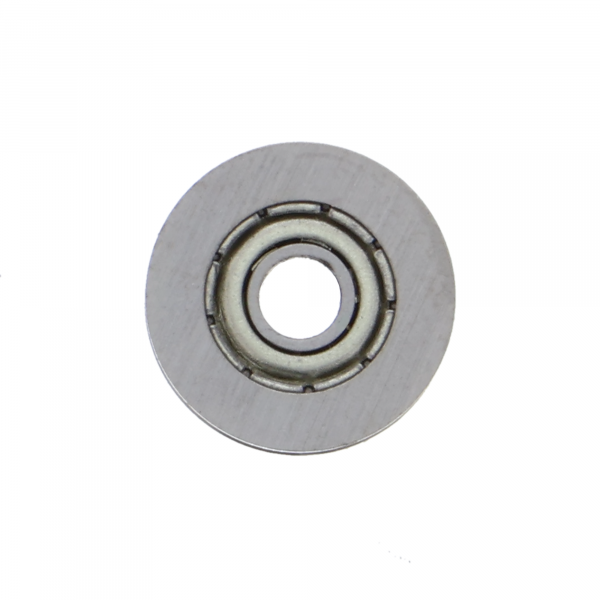 V623ZZ / 623VV Rodamiento de bolas ranurado en V 3×12×4 mm - Rodillo guía/deflector (acero, recubierto por ambas caras)