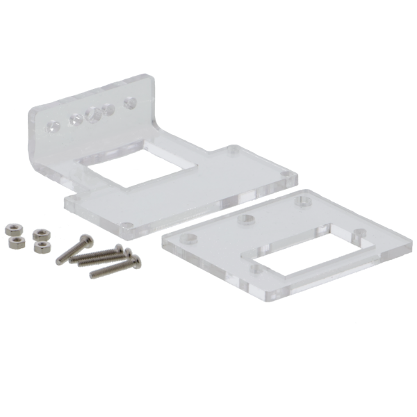 Soporte y kit de montaje - para sensor ultrasónico HC-SR04 y servo SG90