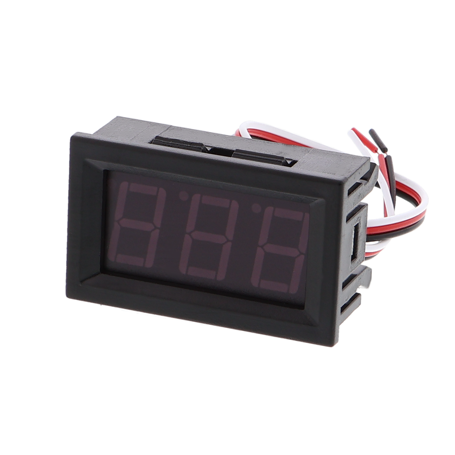 Voltage meter 0 - 100V segment display - light color blue buy cheap ...