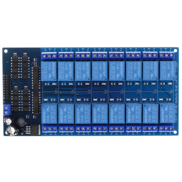 16 Channel Relay Module - 5V buy cheap online | Funduinoshop