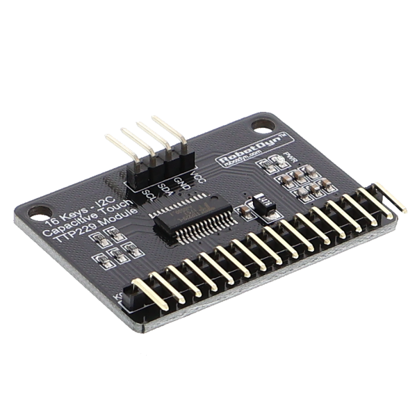 TTP229 Capacitive sensor - I2C with 16 channels