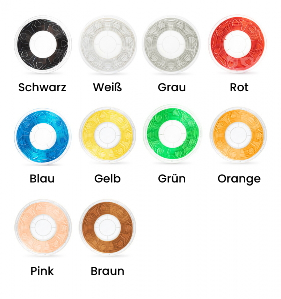 Creality CR-TPU (Flexibel) Filament - verschiedene Farben