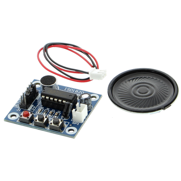 ISD1820 - Voice recorder, playback module incl. loudspeaker