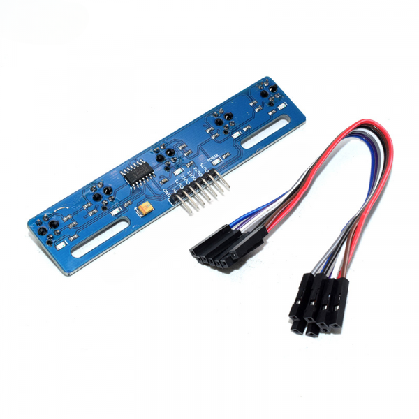 Modulo di tracciamento di linea, 3,3V / 5V (TCRT5000) HW-871 5 canali a infrarossi