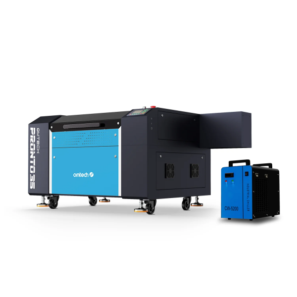 OMTech Pronto-35X | 100W CO2 Laser Cutter & Graviermaschine mit 700x500mm Gravurfläche