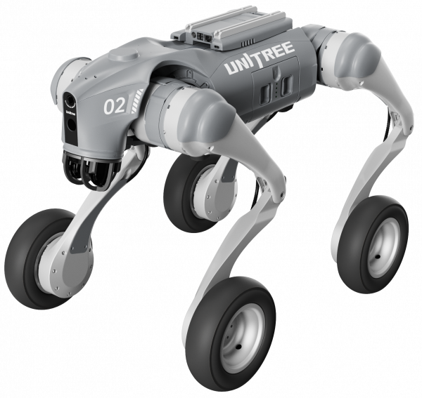 Robot Unitree Go2-W (con ruedas)