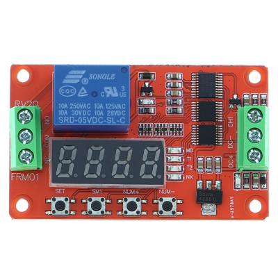 Module Relais Multifonction DC 12V RS485 MODBUS RTU - Contrôleur PLC 1 Canal Série
