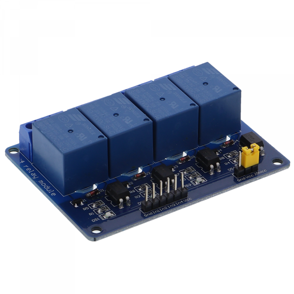 4-kanaals relaismodule (12V)