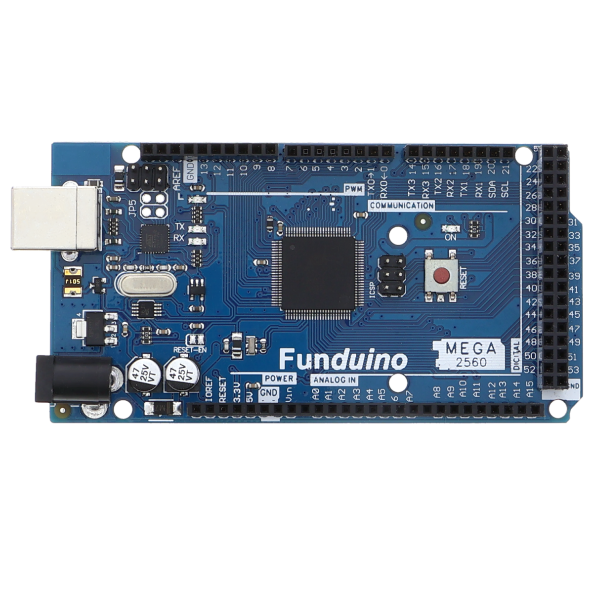 Funduino MEGA 2560 R3 microcontroller - Arduino compatible buy cheap ...