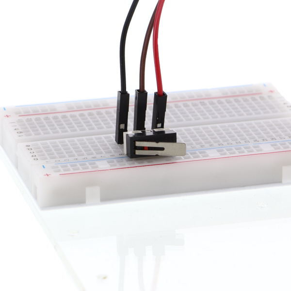 Mikroschalter Horizontal - Kontakte kompatibel mit Breadboards und Arduino