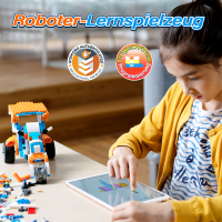 Aperçu: Apitor Robot X - Kit de robot d'apprentissage avancé 12 en 1 Aperçu: Apitor Robot X - Kit de robot d'apprentissage avancé 12 en 1