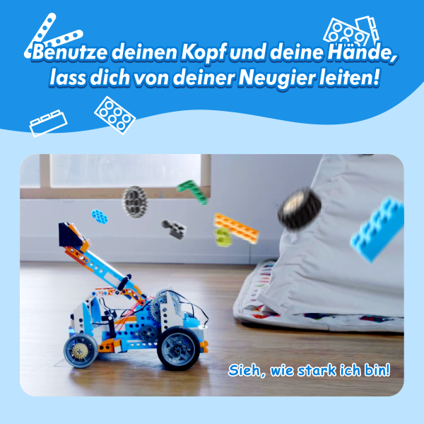 Apitor Robot X - Kit de robot d'apprentissage avancé 12 en 1