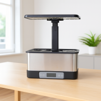 Smart Indoor Hydroponic Garden mit 8 Pflanzlöchern – WLAN-gesteuertes Hydroponik-System für Zuhause Smart Indoor Hydroponic Garden mit 8 Pflanzlöchern – WLAN-gesteuertes Hydroponik-System für Zuhause