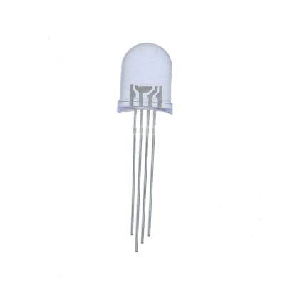 10mm RGB LED - Common Cathode (4-Pin) - Tri-Color LED