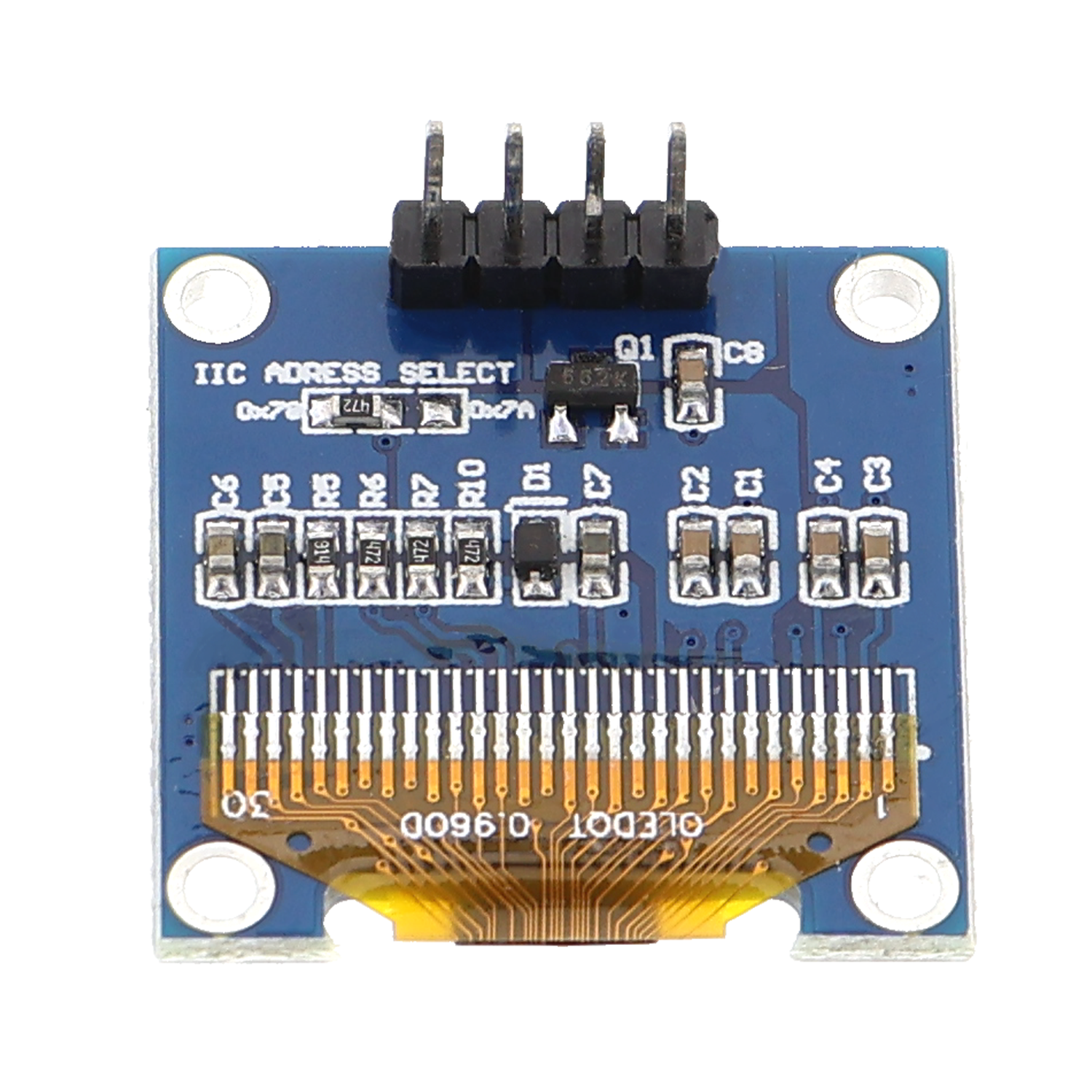 OLED Da 0.96 Pollici, 128x64, Bianco, I2C, SSD1306 - Foto 3