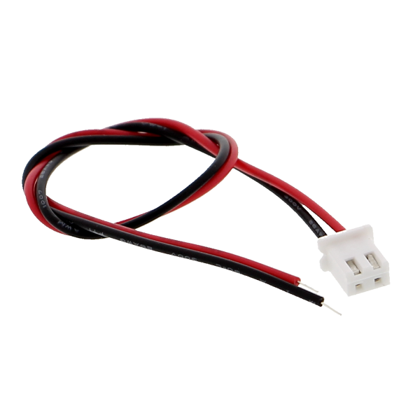 Plug-in cable JST XH2.54mm - 2P - Male - 10cm