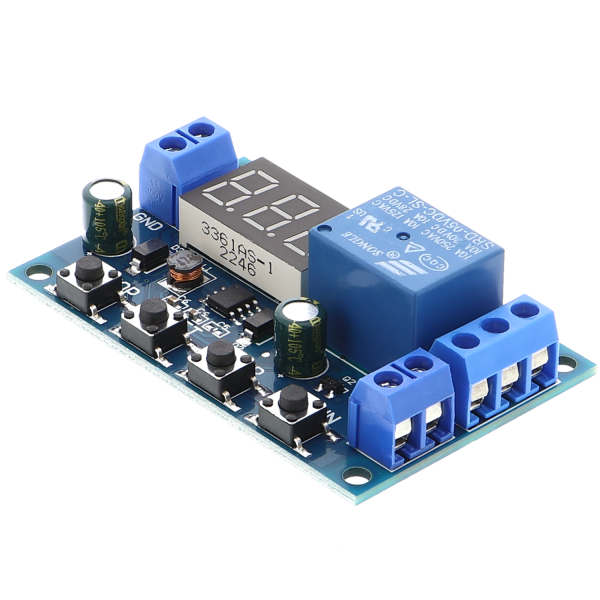 Batterielademodul - Entlademodul mit integriertem Voltmeter