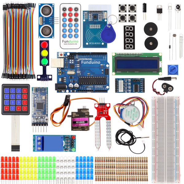 Funduino Starter Kit für Arduino mit Arbeitsbuch