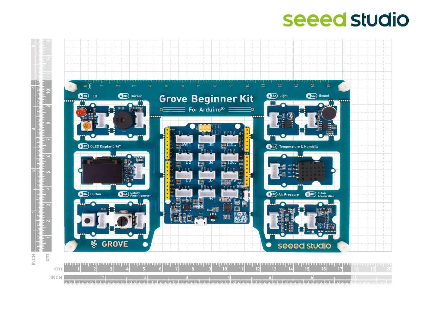 Acquista online il kit Grove per principianti di Arduino a basso