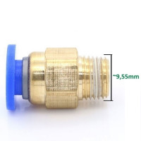 Push Fitting for 2.85mm Filament Push Fitting for 2.85mm Filament