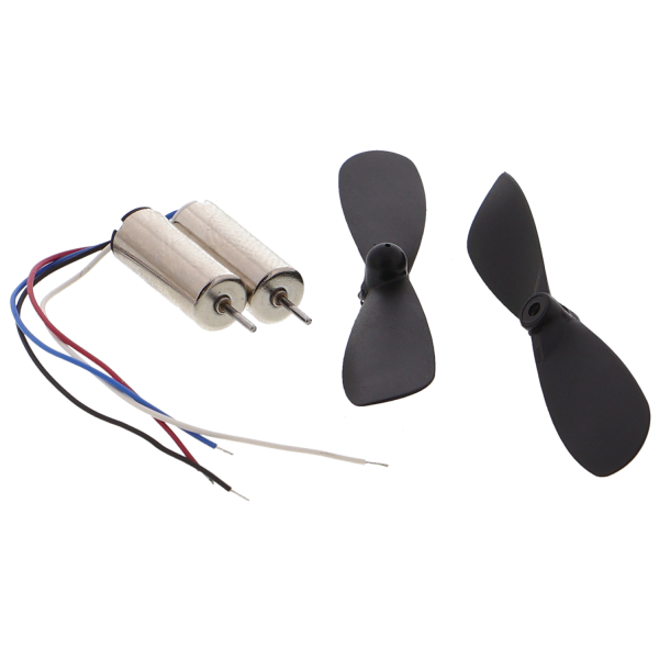 DC motor 0615 6 x 15mm CW / CCW Coreless Brushed Motor (2 pieces) 3-3,7V, incl. propeller