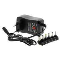 Fuente de alimentación universal, fuente de alimentación multifuncional - 3-12V, 30W, 6 accesorios Fuente de alimentación universal, fuente de alimentación multifuncional - 3-12V, 30W, 6 accesorios