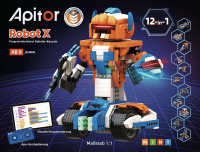 Apitor Robot X - 12-in-1-Lernroboter-Kit für Fortgeschrittene Apitor Robot X - 12-in-1-Lernroboter-Kit für Fortgeschrittene