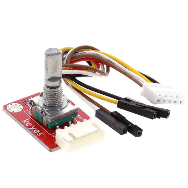 Rotary encoder with JST XH2.54 3P socket