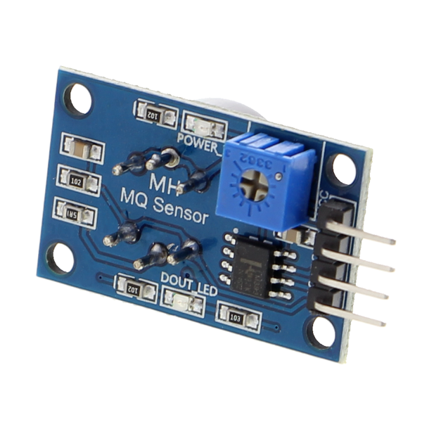 MQ-7 - Sensor for CO gas buy online cheap | Funduinoshop
