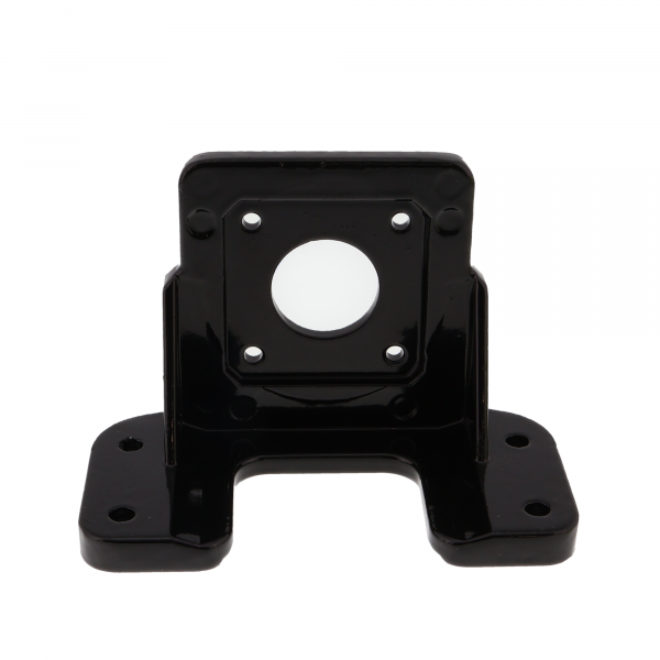 Stepper motor / servo bracket black aluminum