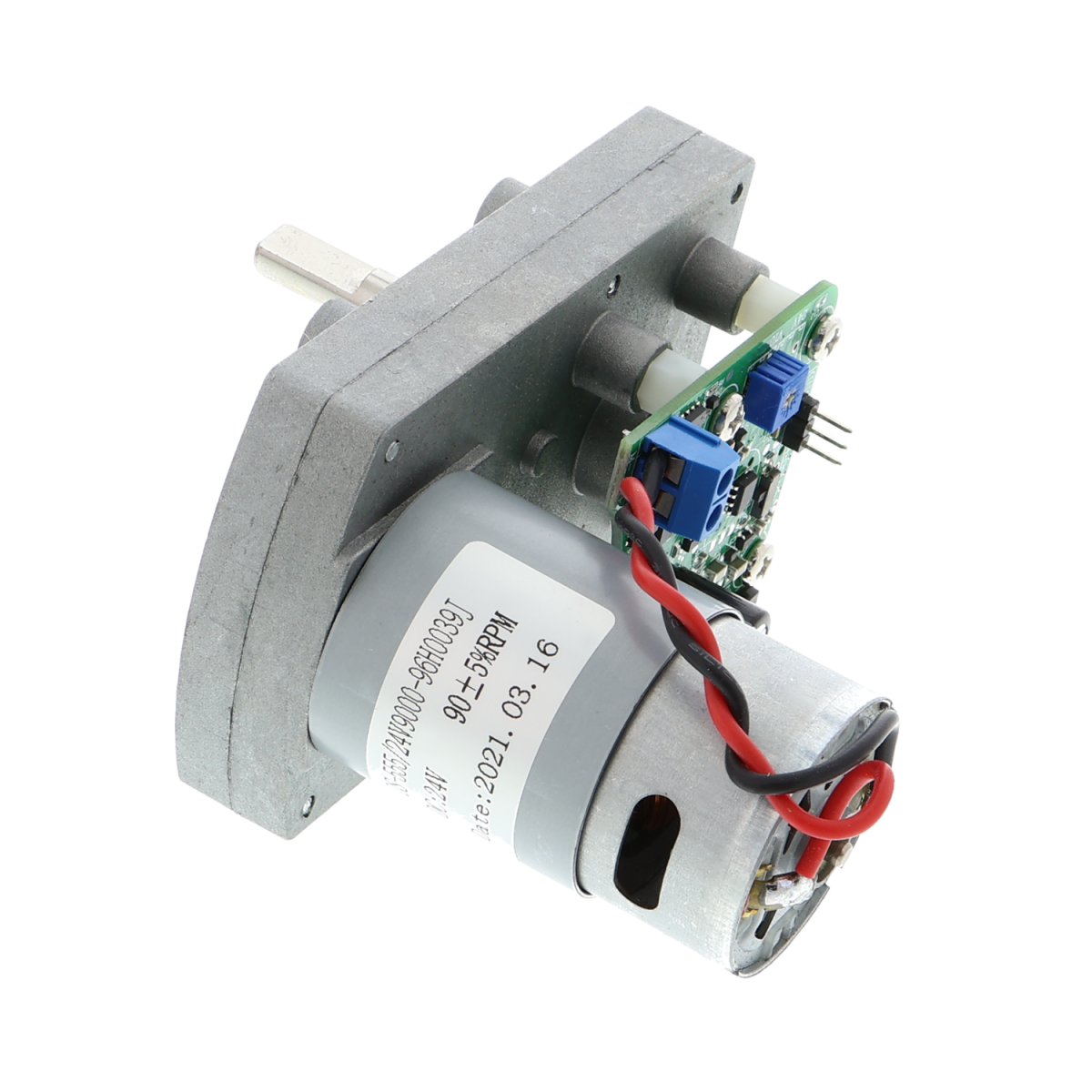 Servo motor extremely powerful 12-24V - buy angle or rotation online at a  low price | Funduinoshop