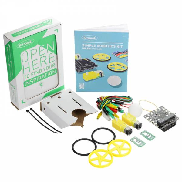 Kitronik Eenvoudige Robotica Kit voor de BBC micro:bit