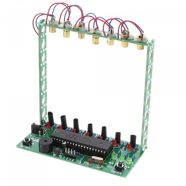 Esercizio di saldatura Arpa Laser C51 MCU - Avanzato