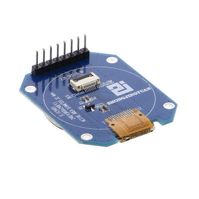 Jectse 1,28 Zoll Rundes Touch-LCD - IPS Display Für Raspberry Pi & PICO