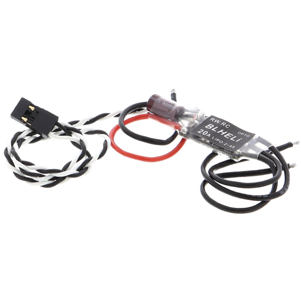 BLHELI Mini 20A ESC RD 2-4S - Regulador de velocidad sin escobillas