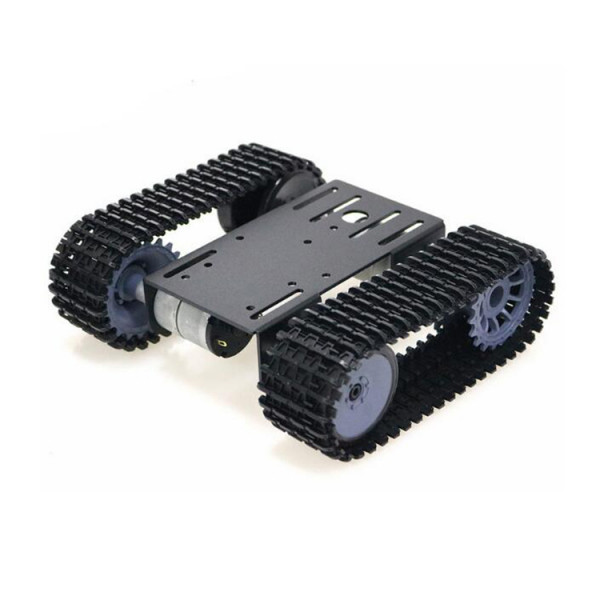 Stabiles Tank Chassis / Kettenfahrzeug TP101 / Roboter Kit mit 12V Motoren (Für Arduino geeignet)