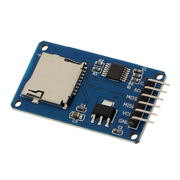 SPI MicroSD Card Module - TF Card Reader