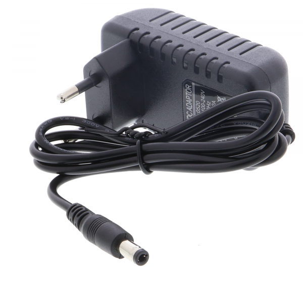 alimentation électrique 5V 2A EU Plug avec prise DC 5.5x2.1mm, 1M de câble, avec certificat CE